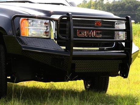 Fab Fours Black Steel Bumpers
