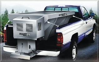 SaltDogg Gas Drive Hopper Spreaders